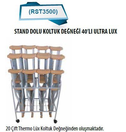 RST3500 STAND DOLU KOLTUK DEĞNEĞİ 40 ''LI